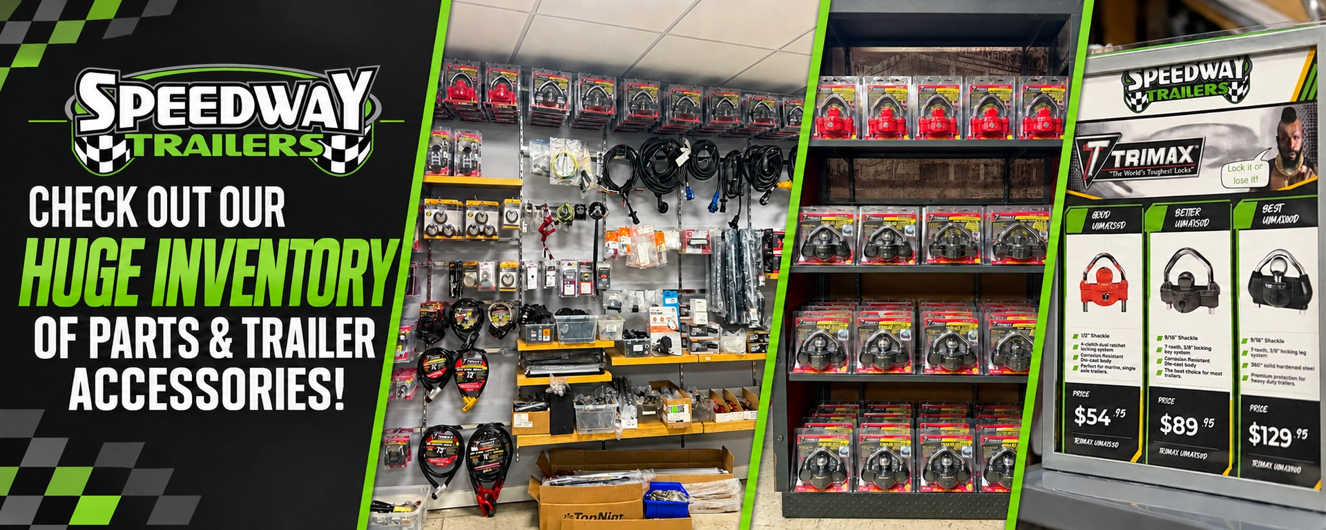 WE SELL PARTS AND ACCESSORIES