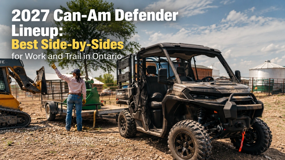 2027 Can-Am Defender Lineup: Best Side-by-Sides for Work and Trail in Ontario