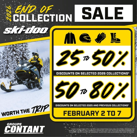 End of Collection Ski-Doo Sale alt