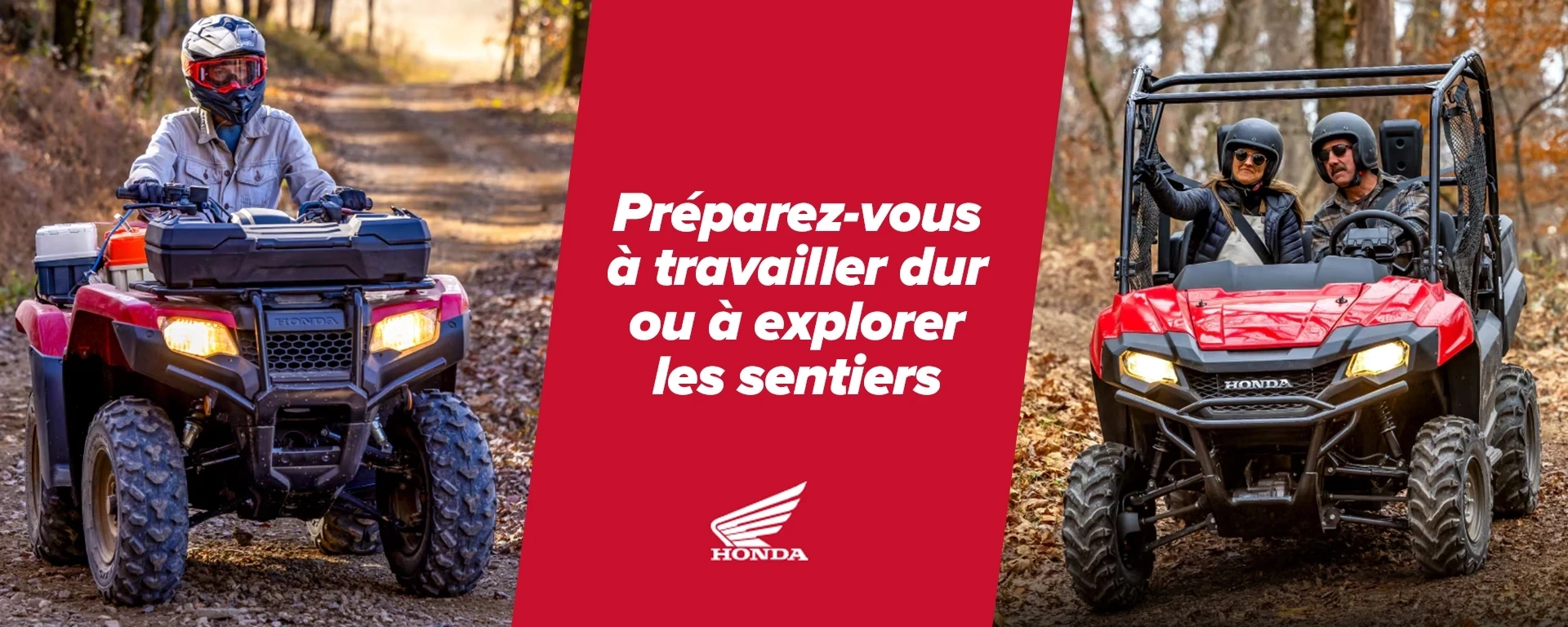 Préparez-vous à travailler dur ou à explorer les sentiers alt