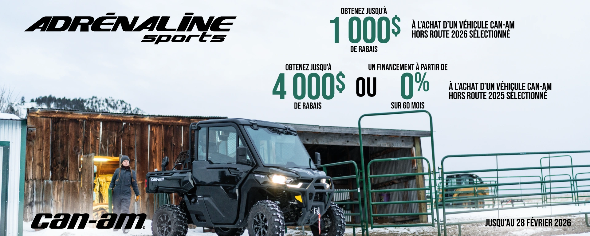 Promo Can-Am hors route alt