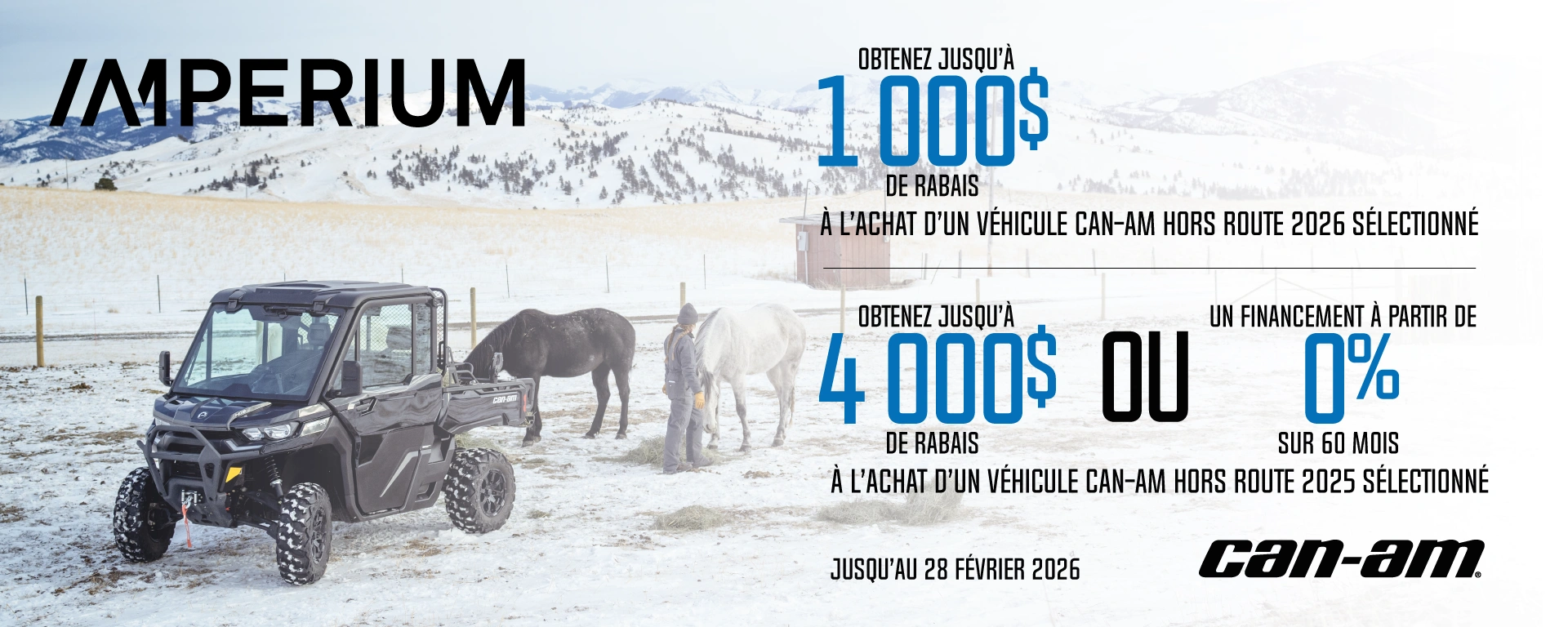Promo Can-Am hors route alt