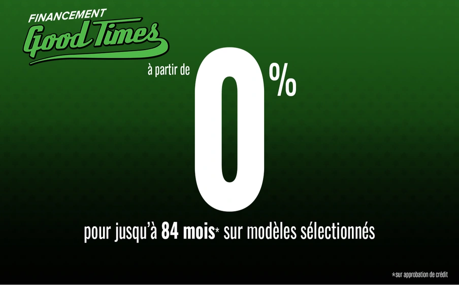 Options de financement Good Times Kawasaki alt