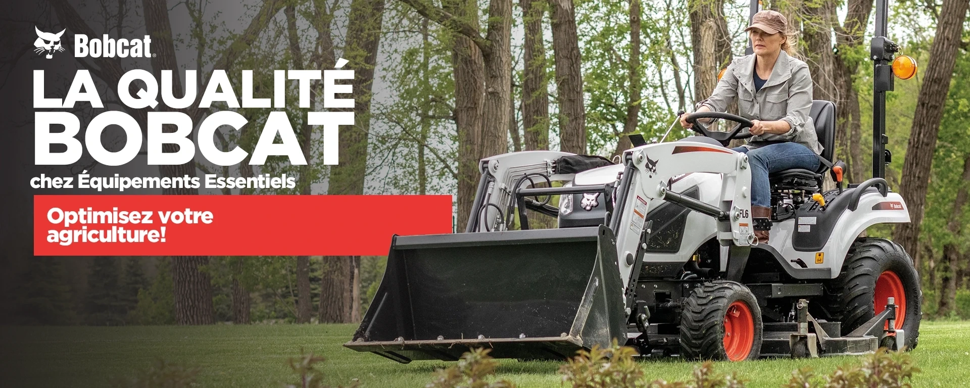 La qualité Bobcat chez Équipements Essentiels - optimisez votre agriculture! alt