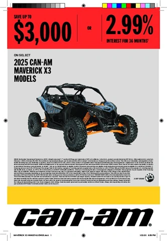 SAVE UP TO $3,000~ SELECT X3 MODELS alt