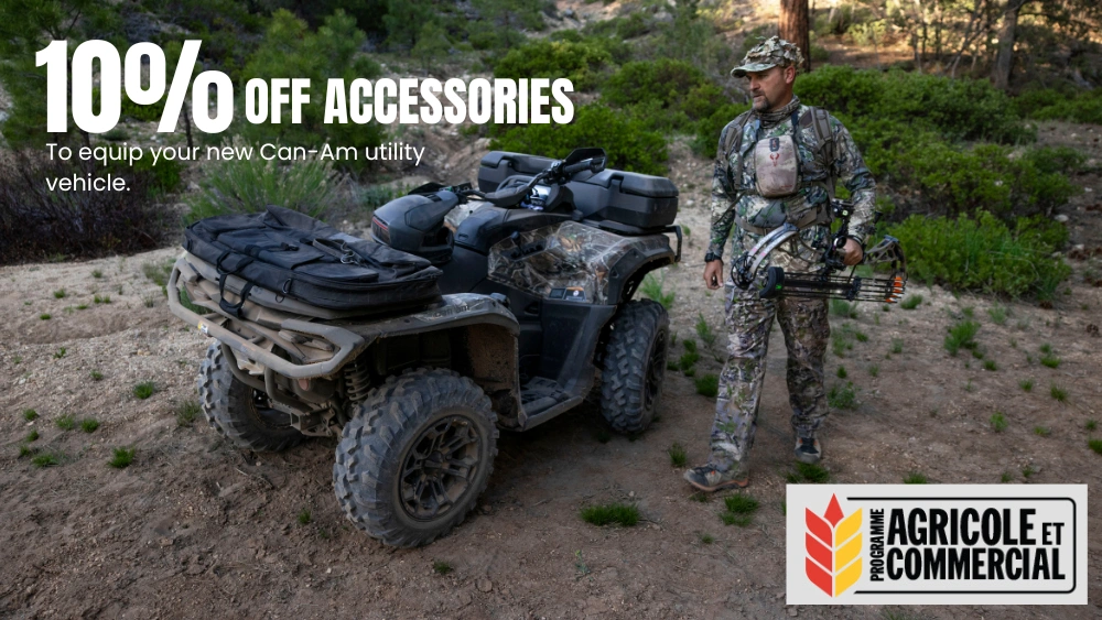 10% off accessories. alt