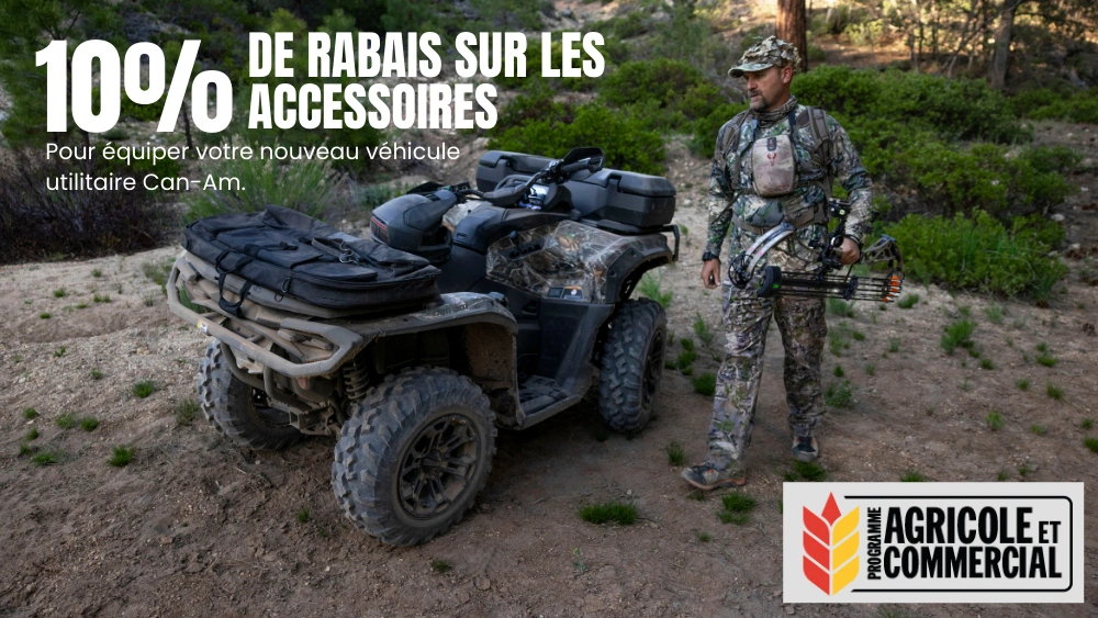 10 % de rabais sur les accessoires alt