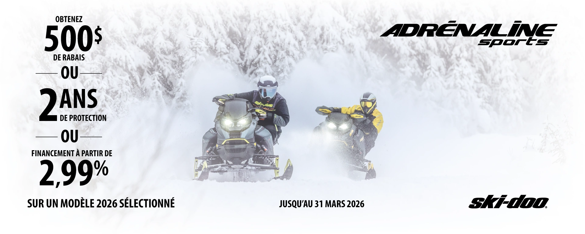 Promo Ski-Doo 2026 alt
