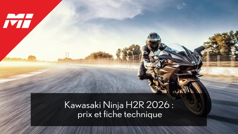 Kawasaki Ninja H2R  : prix et fiche technique alt