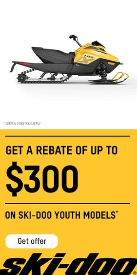 SAVE ON SKI-DOO YOUTH MODELS alt