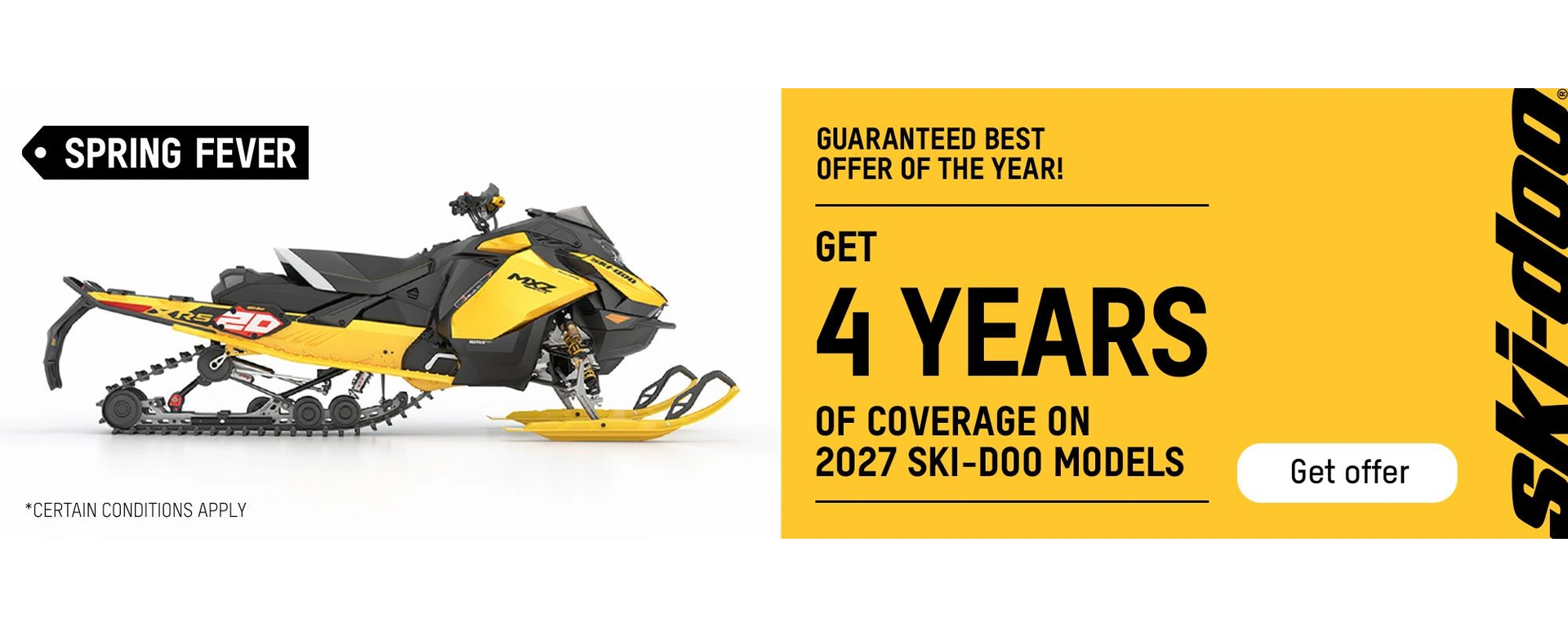 Ski-Doo 2027 Spring Fever 4 Years alt