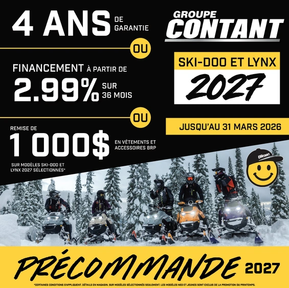 Précommande Ski-Doo et Lynx 2027 alt