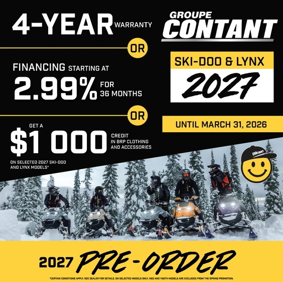2027 Ski-Doo and Lynx Pre-order alt