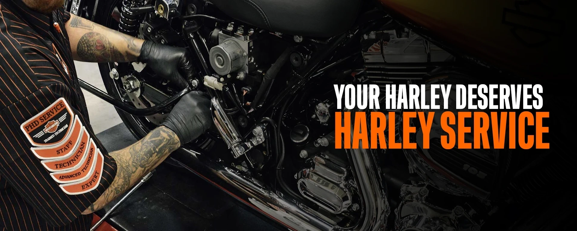 Your Harley Deserves Harley Service alt