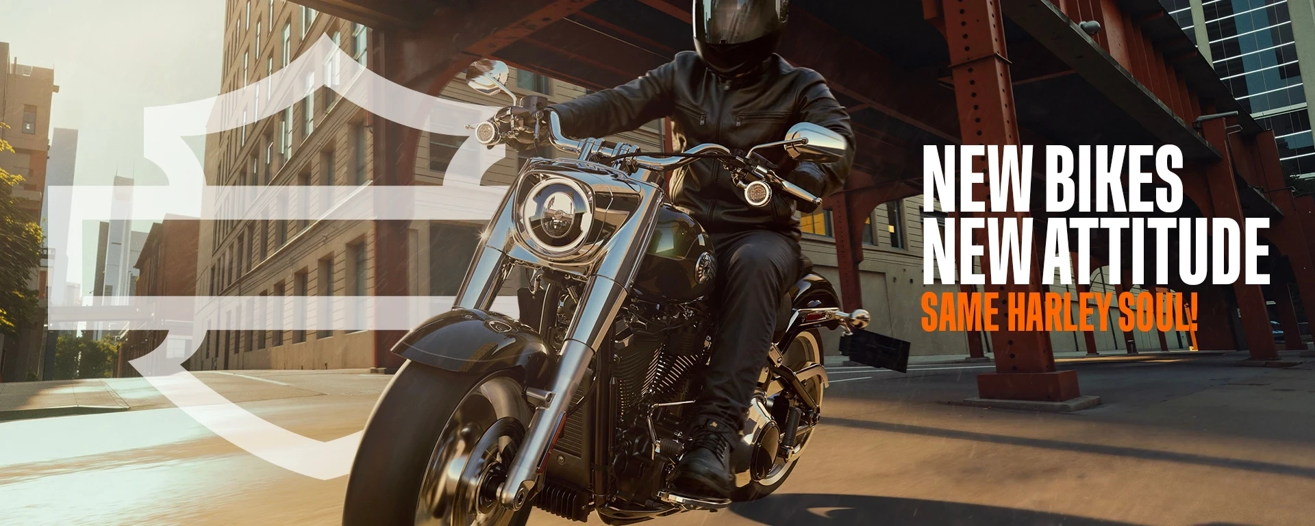 New Bikes. New Attitude. Same Harley Soul! alt