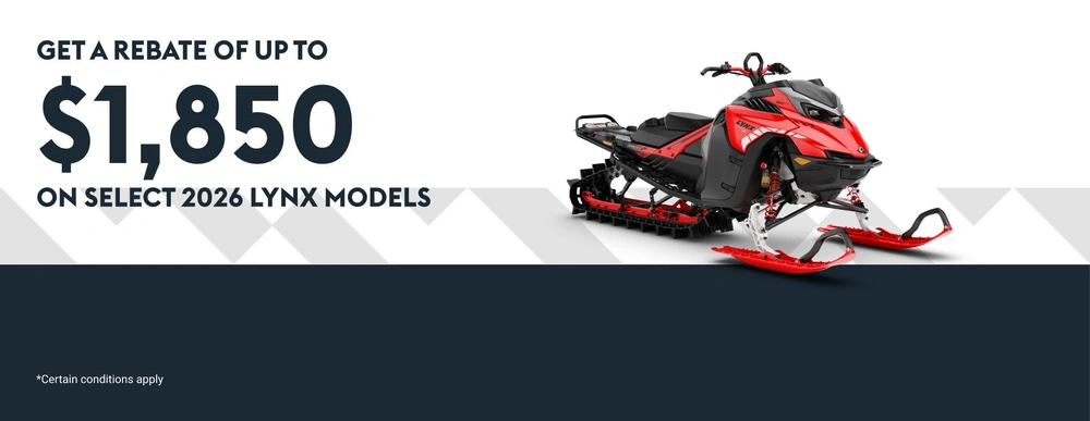 SAVE UP TO $1,850 ON SELECT 2026 LYNX alt
