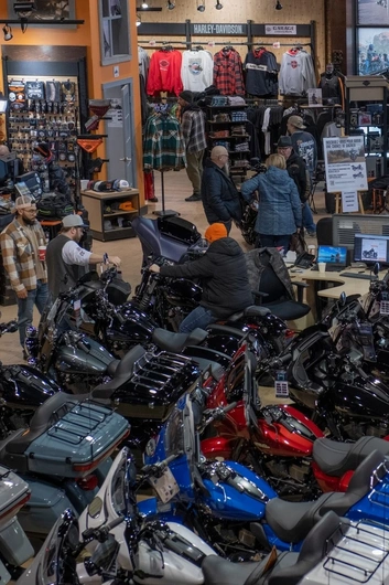 Photo Léo Harley-Davidson alt