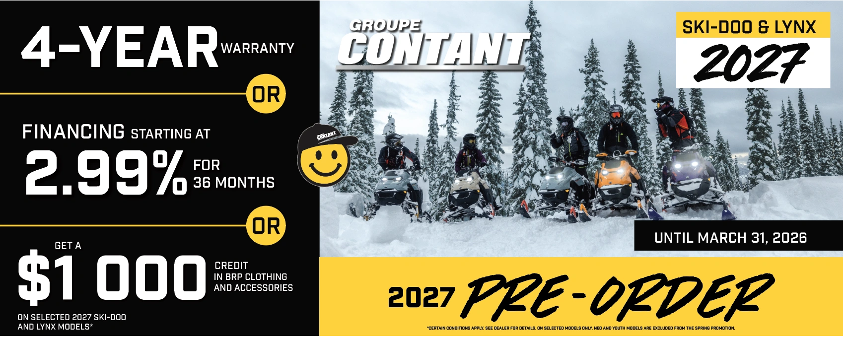 2027 Ski-Doo and Lynx Pre-order alt