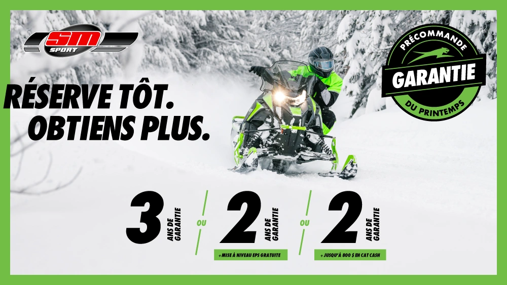 Précommandes Motoneige Arctic Cat 2027 alt