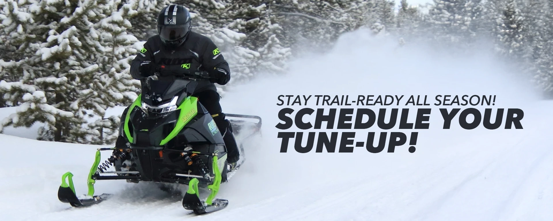 Stay Trail-Ready All Season! Schedule Your Tune-Up! alt