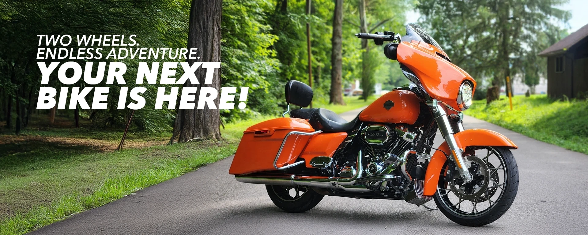 Two Wheels. Endless Adventure. Your Next Bike Is Here! alt