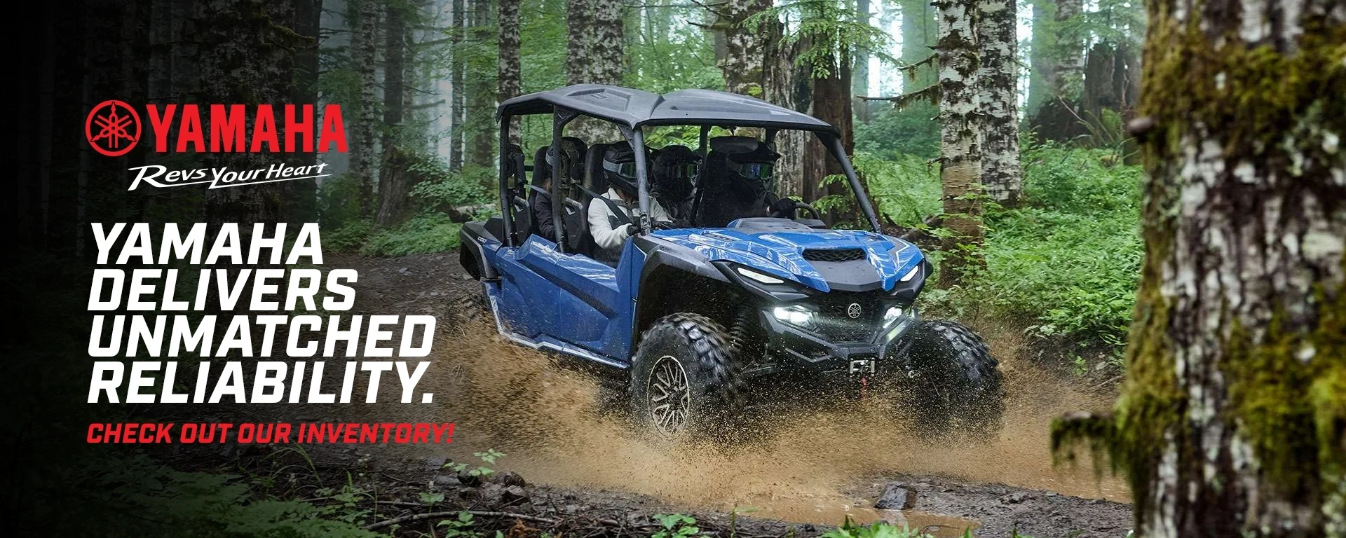 Yamaha delivers unmatched reliability. Check out our inventory! alt