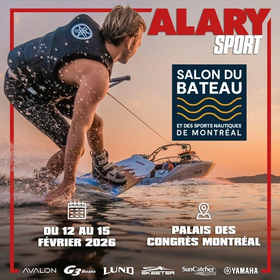 Alary Sport at the MTL boat show 2026 alt