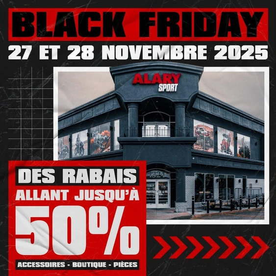 Le Black Friday Alary Sport 2025 alt