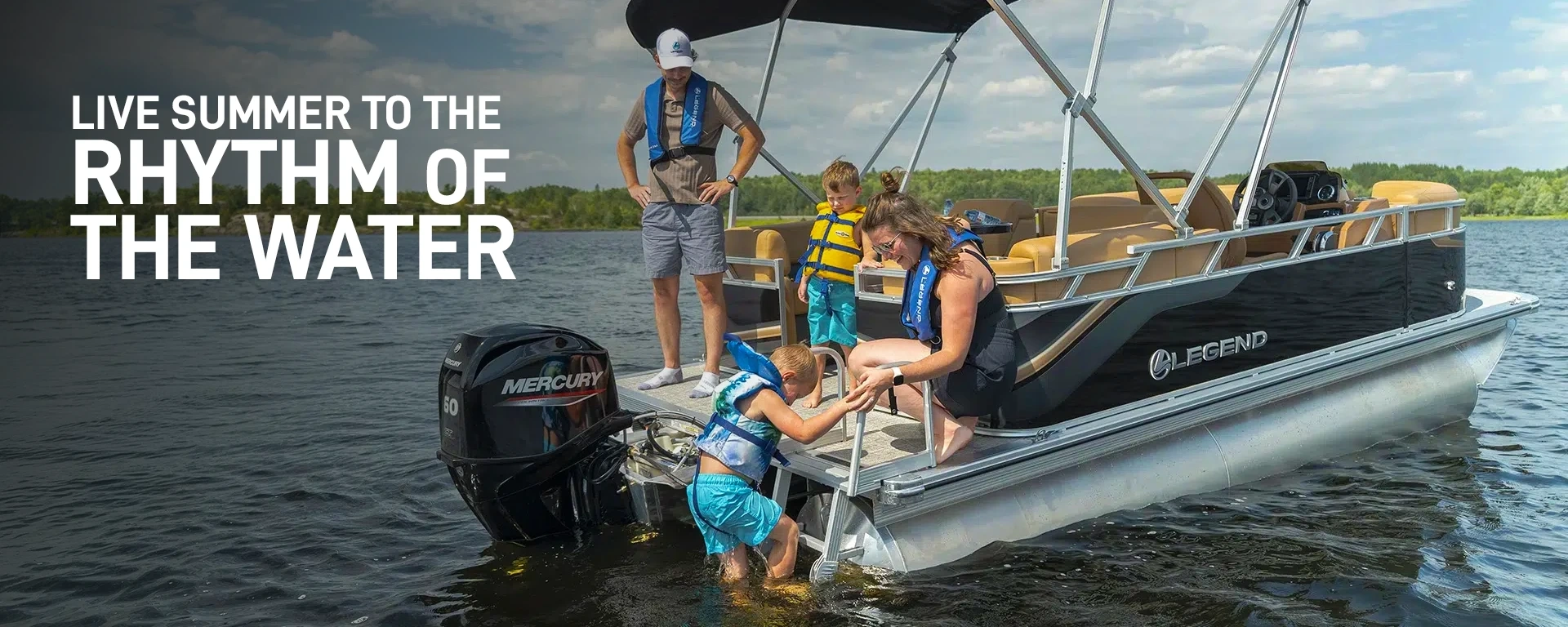 Live summer to the rhythm of the water. alt