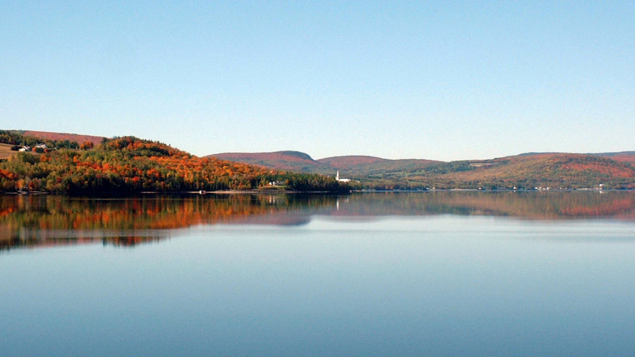 vue du lac Pohénégamook