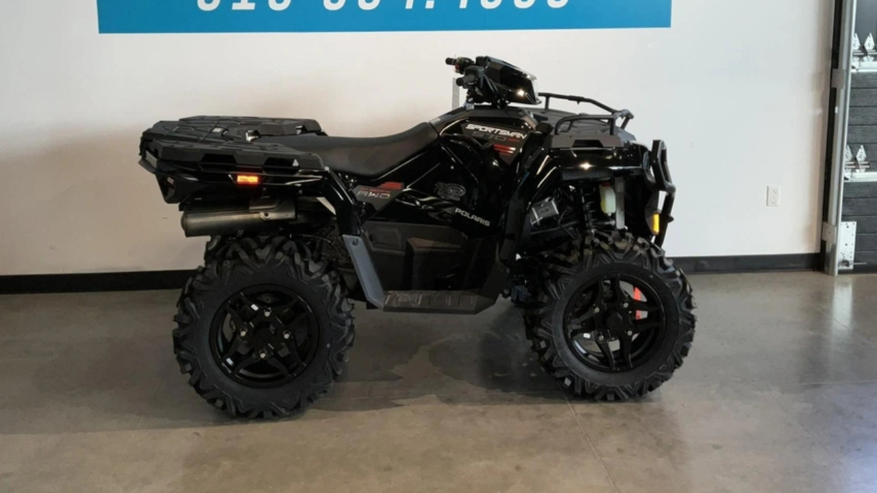 lateral view of a Polaris Sportsman 570 Trail ATV