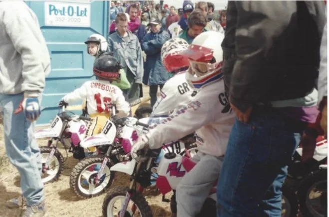 Famille Grégoire motocross