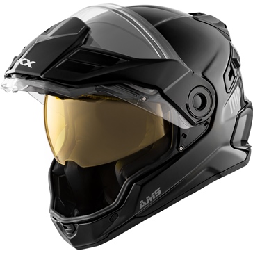 CASQUE CKX MISSION AMS VISIÈRE ÉLECTRIQUE MOTONEIGE