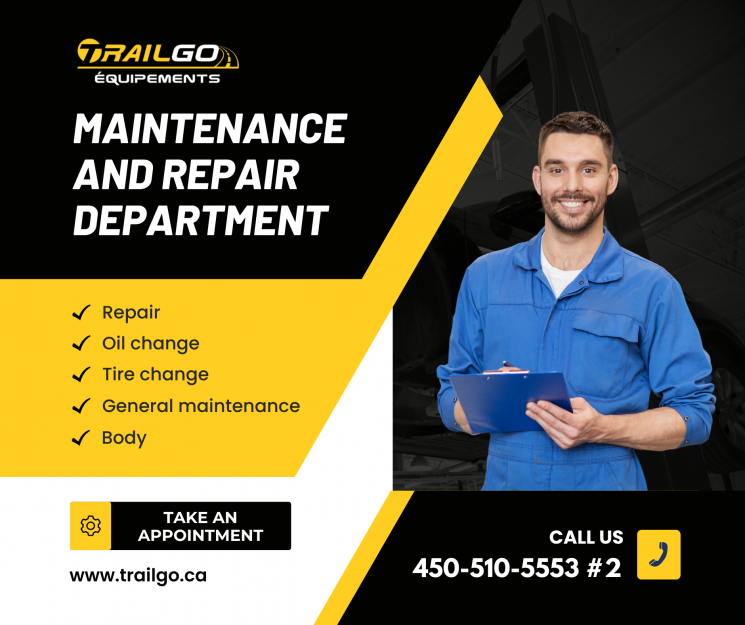 Maintenance and repair department