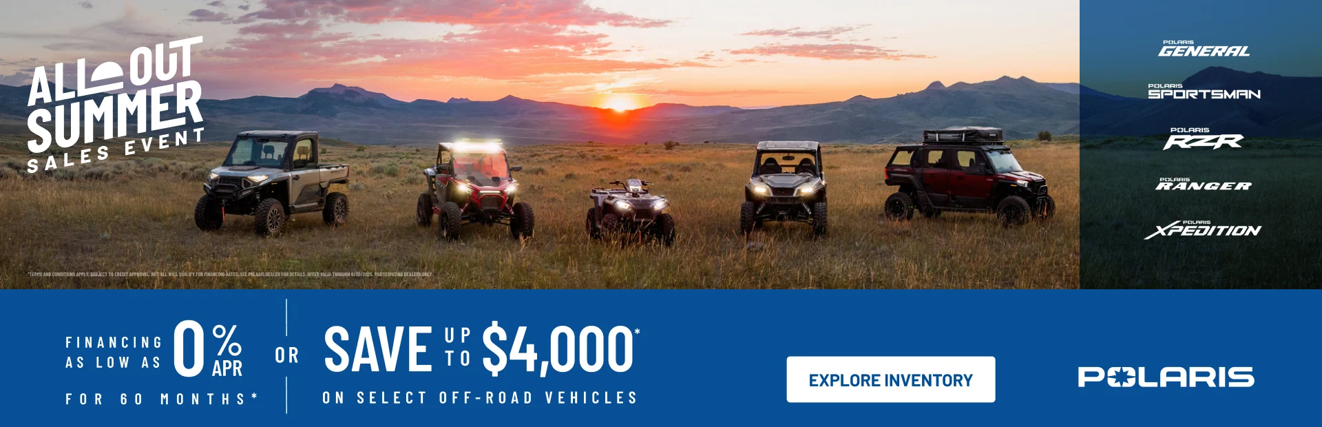 All Out Summer Sales Event