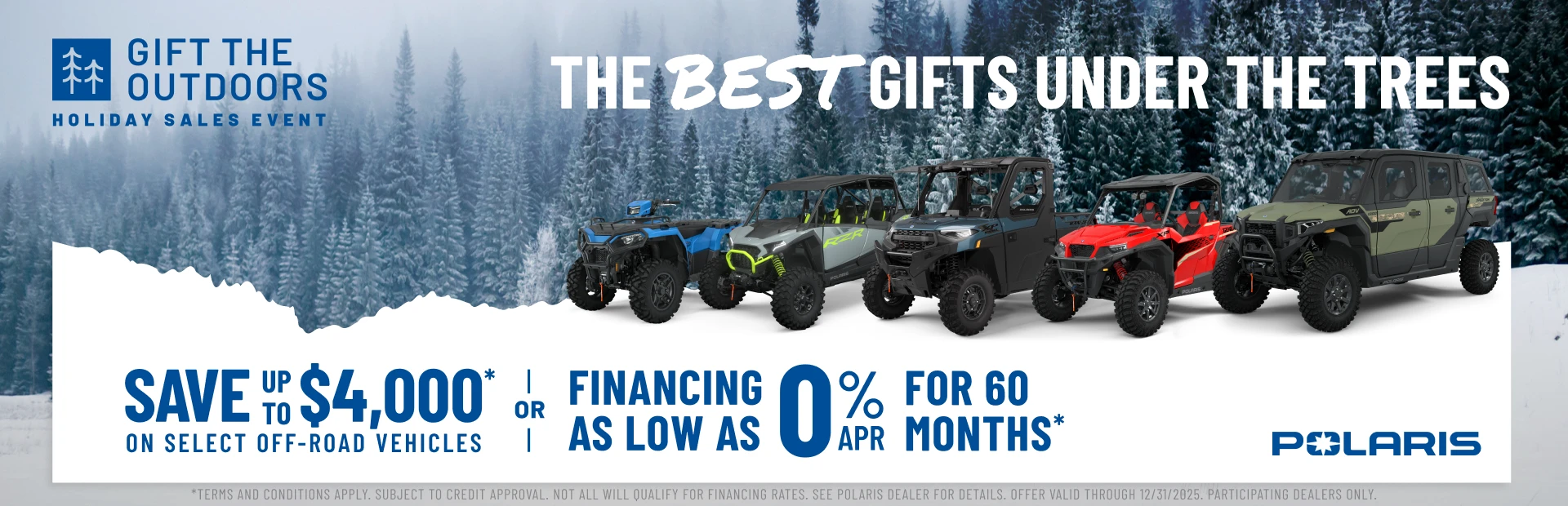 Gift the Outdoors Sales Event