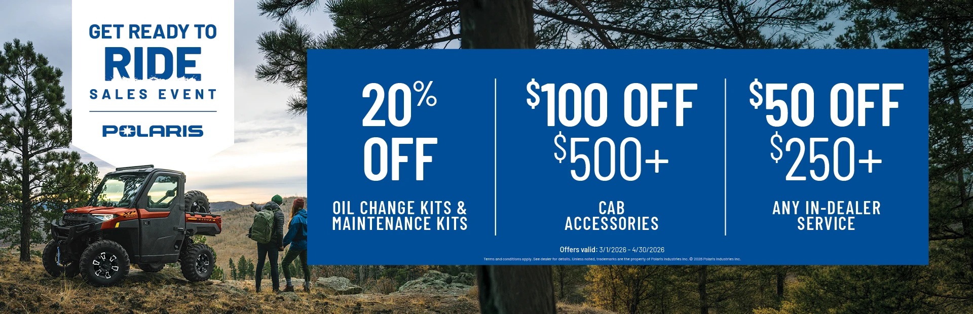 Get Ready to Ride Sales Event PGA