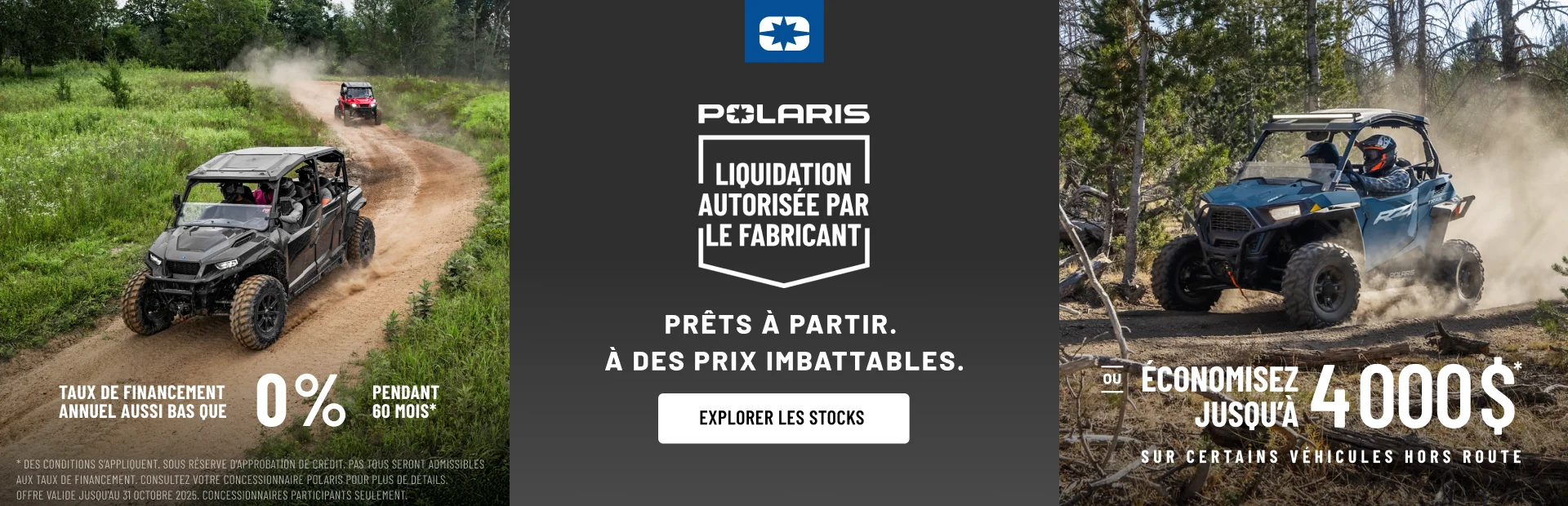Événement de liquidation autorisée par le fabricant alt