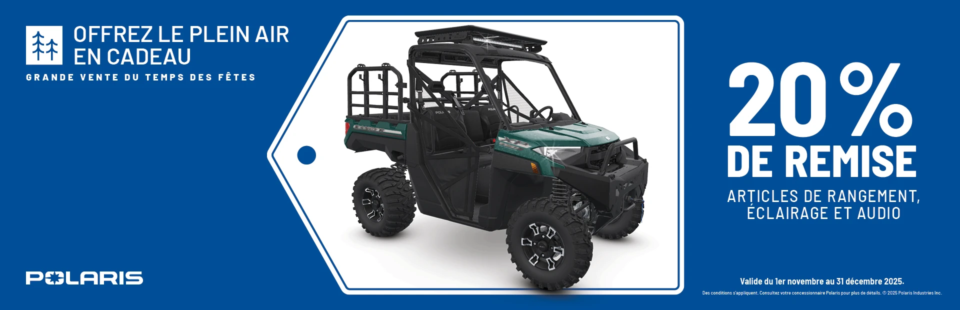 Offrez le plein air en cadeau PG&A alt