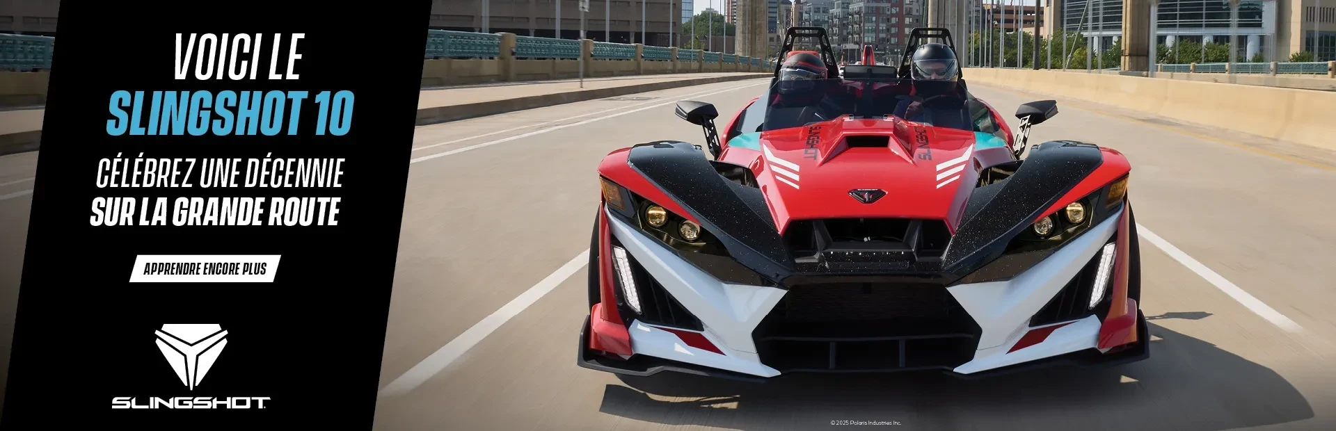 Lancement du Slingshot 10