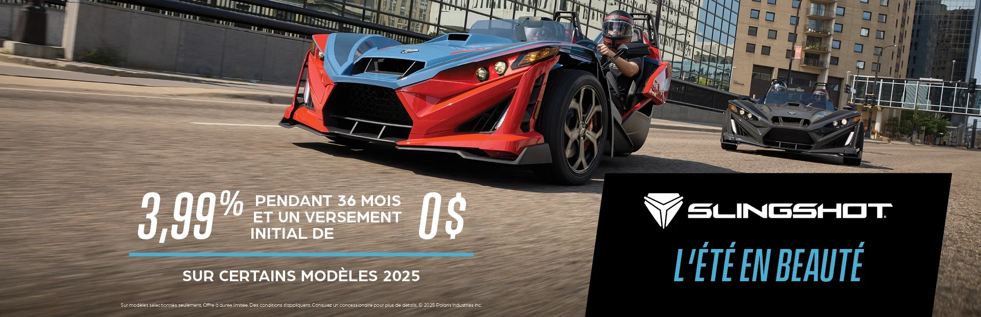 Financement Été spectaculaire - Slingshot