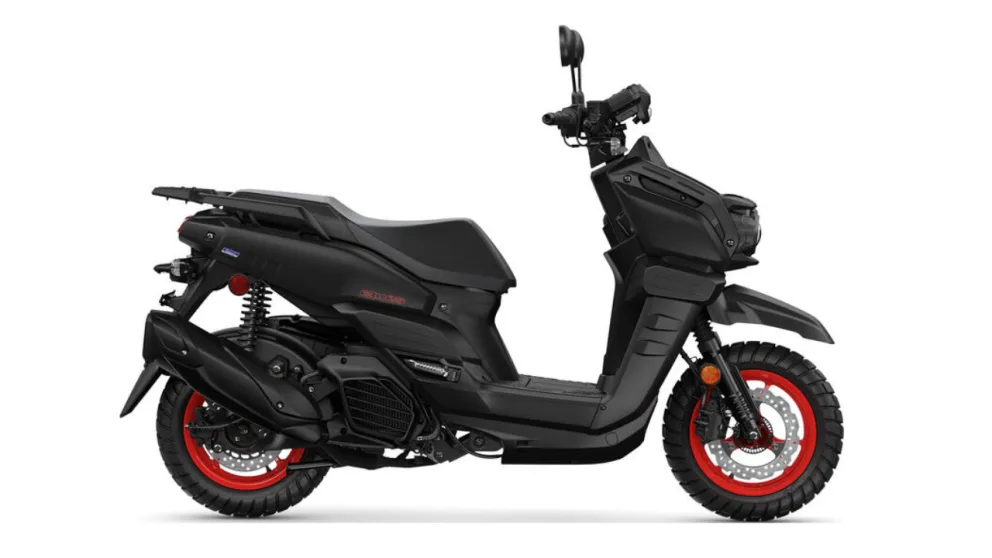 vue latérale d'un scooter Yamaha BWs 125