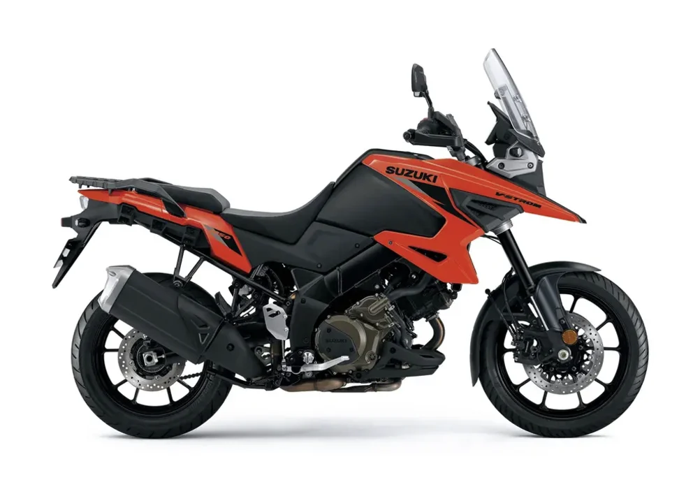 Suzuki V-Strom 1050 orange