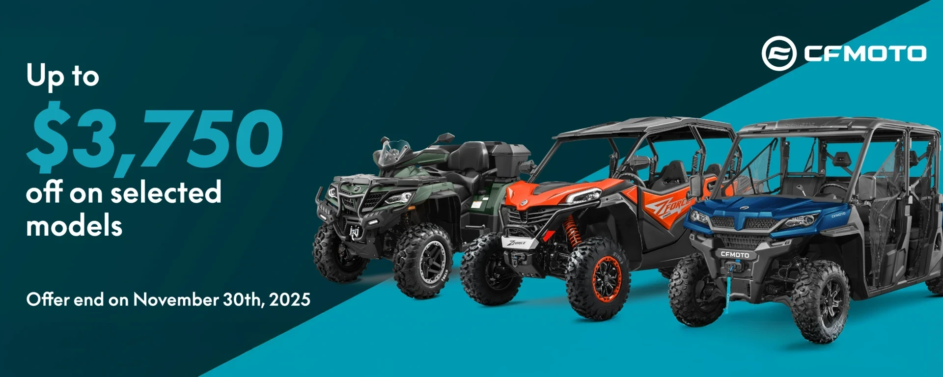 Up to 3750$ off on selected CForce/UForce/ZForce alt