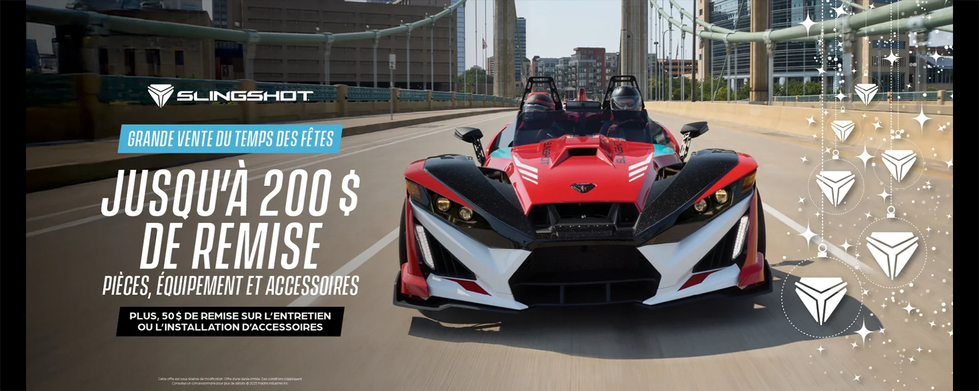 Jusqu'a 200 $ de remise pieces, equipement et accessoires, plus 50 $ de remise sur l'entretien ou l'installation d'accessoires alt