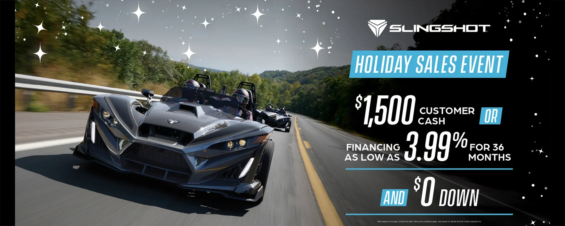 Promotion of 3.99% financing or $1,500 Customer Cash alt