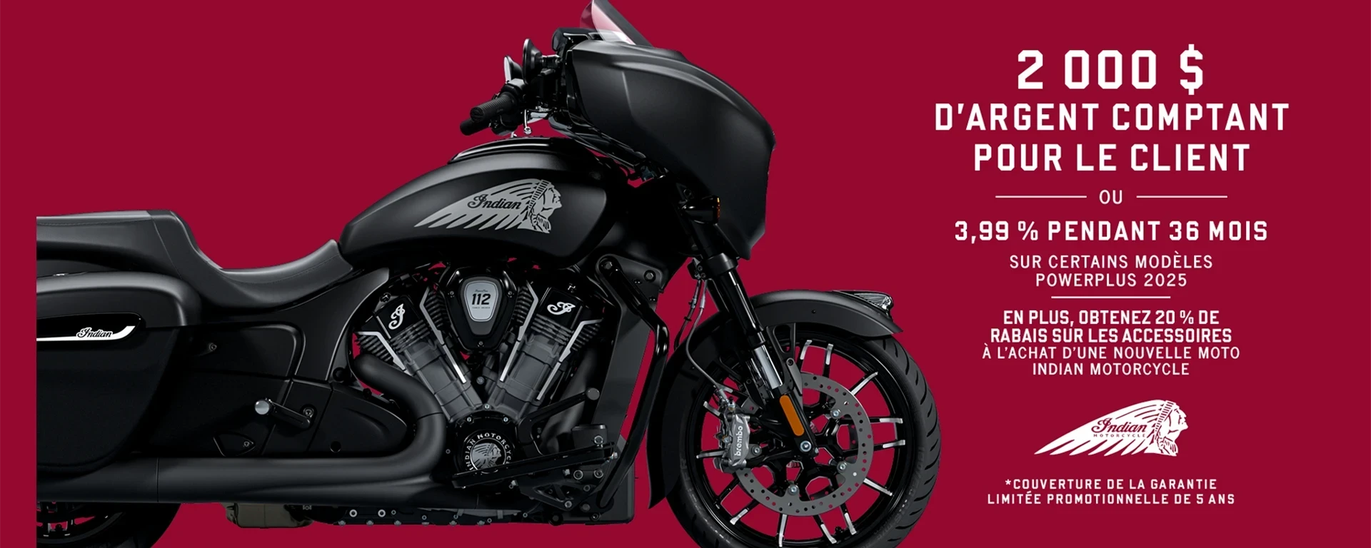 Promotion : obtenez jusqu'à 2 000 $ en remise client ou 3,99 % pendant 36 mois sur certains modèles PowerPlus 2025 alt