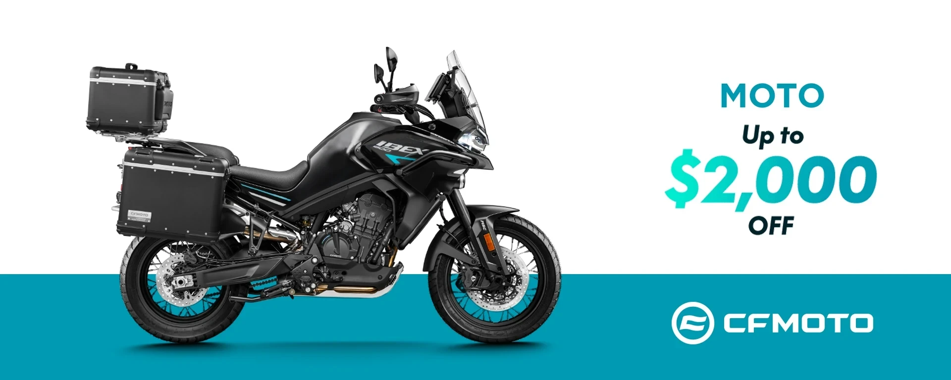 Up to $2,000 off or financing as low as 1.99% for 36 months on our selected motorcycles. alt