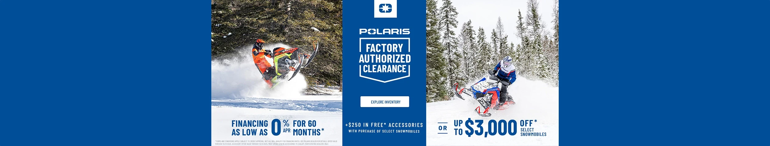 Factory Authorized Clearance