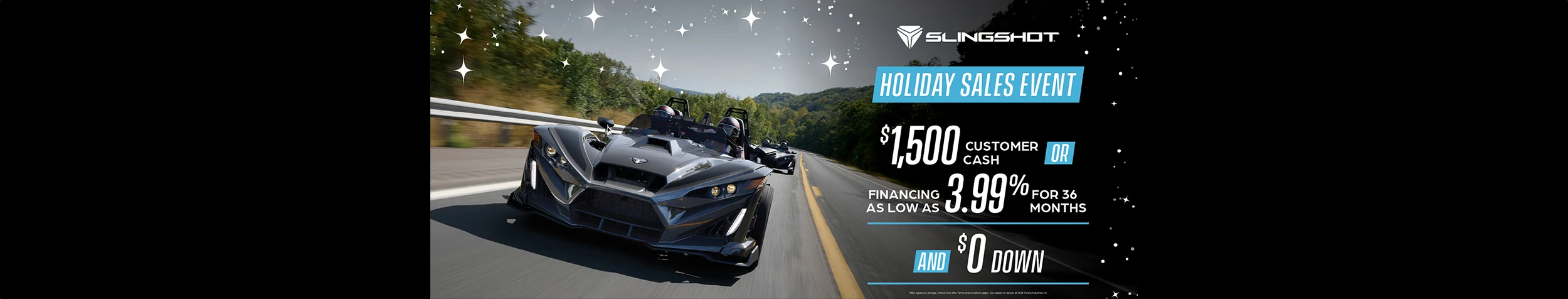 Promotion of 3.99% financing or $1,500 Customer Cash